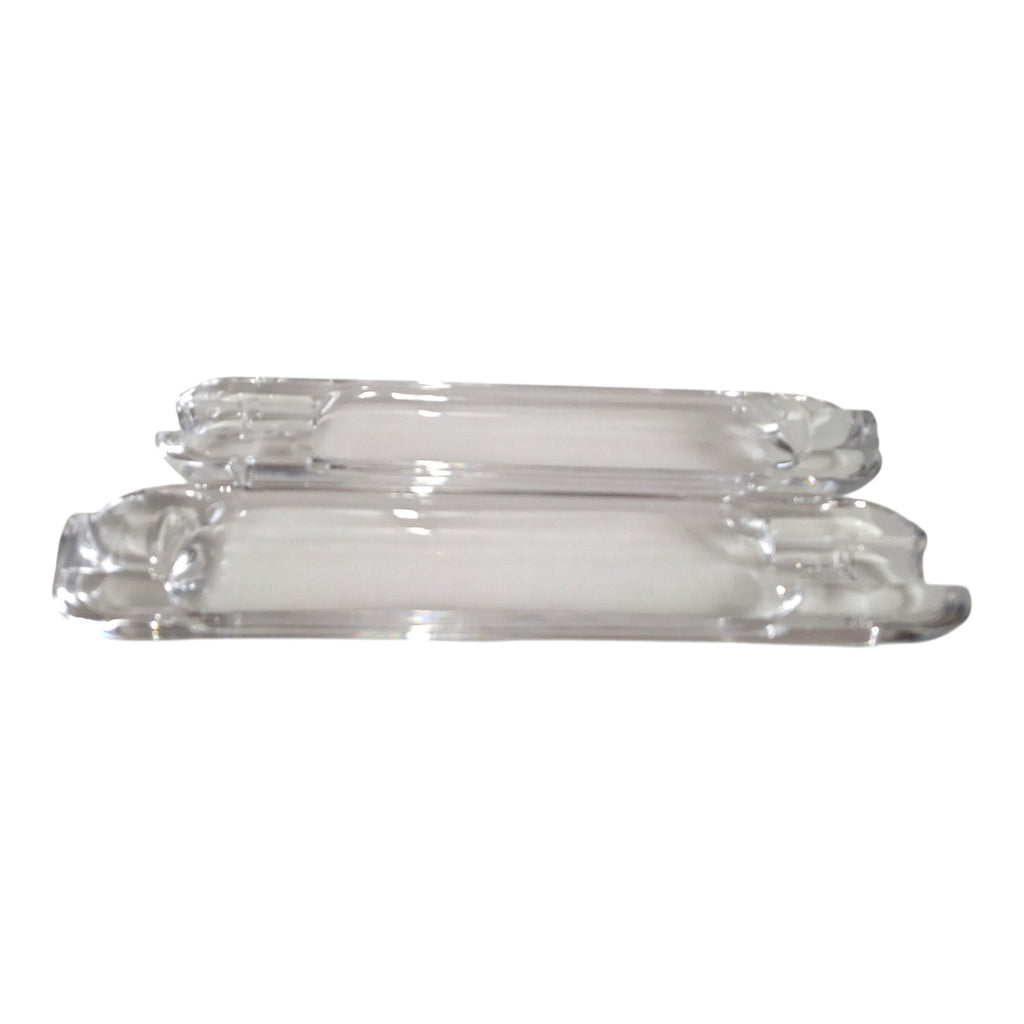 Habana Kristall-Zigarrenhalter | Aschenbecher aus Kristall | L. 25 cm