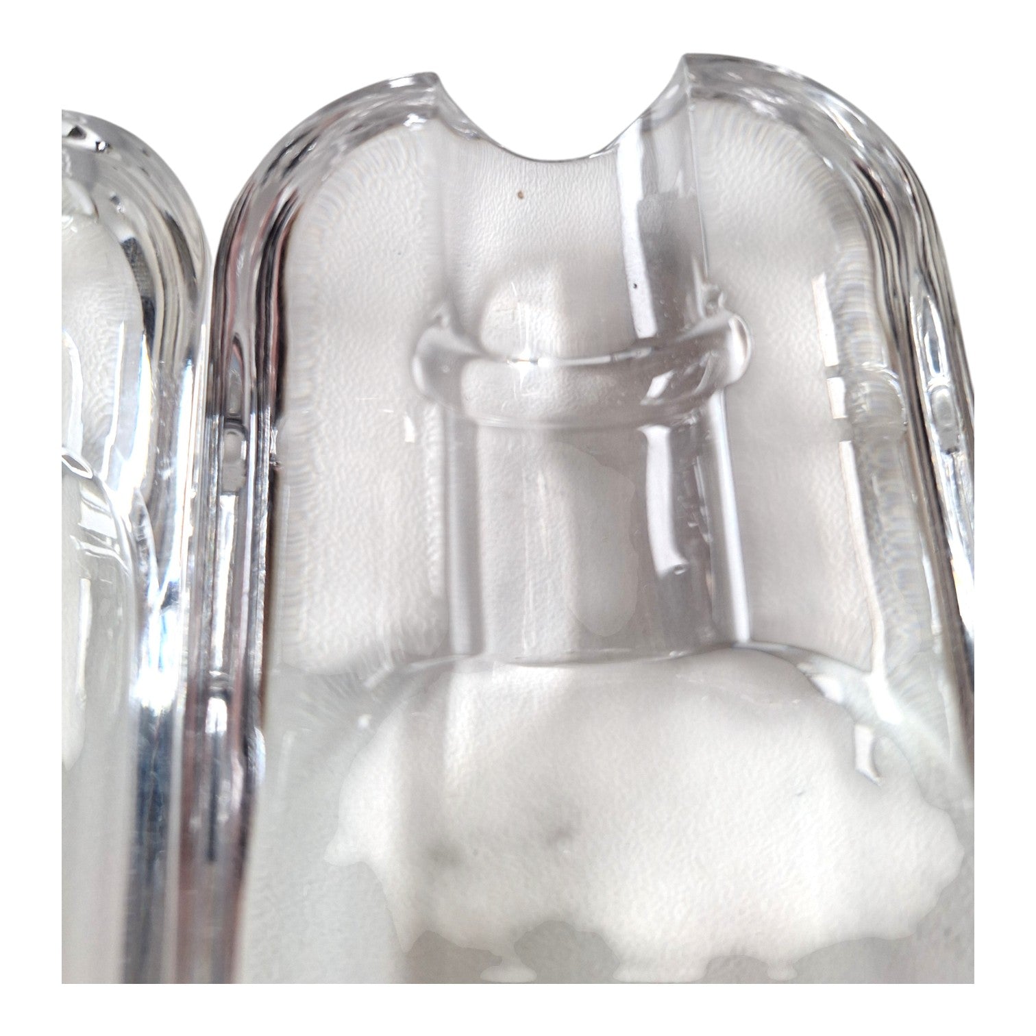 Habana Kristall-Zigarrenhalter | Aschenbecher aus Kristall | L. 25 cm
