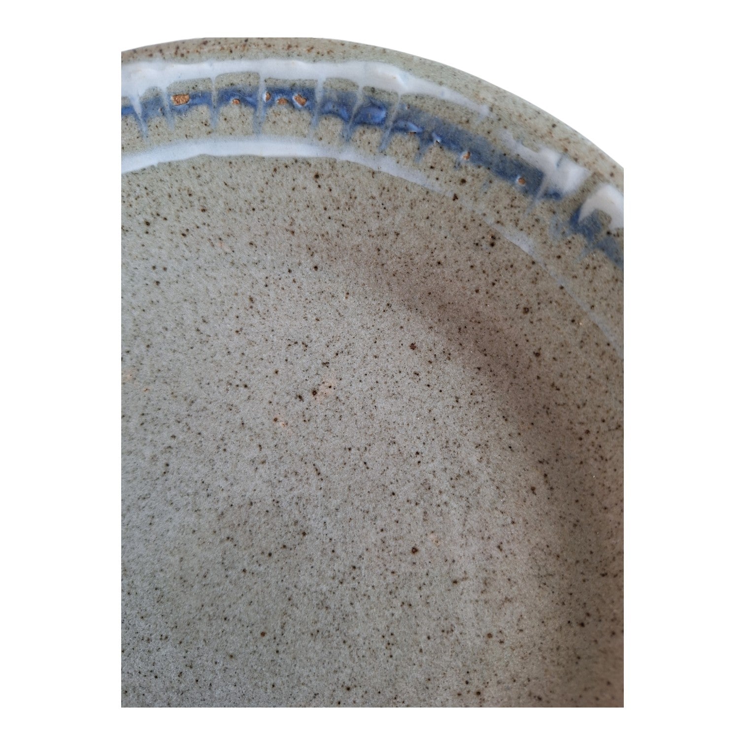 Aardewerk Bord | Gesigneerd Alida Cornelia Spence (ACS) | Geëmailleerde Rand | Ø 22,5 cm