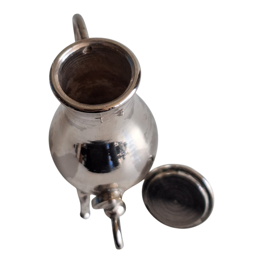 Versilberte Miniatur-Zapfkanne