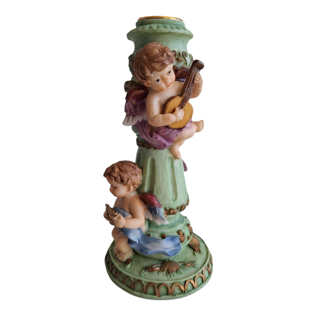 Musik Cupido Kerzenhalter, aus Kunstharz