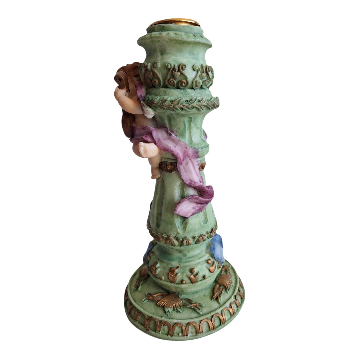 Musik Cupido Kerzenhalter, aus Kunstharz