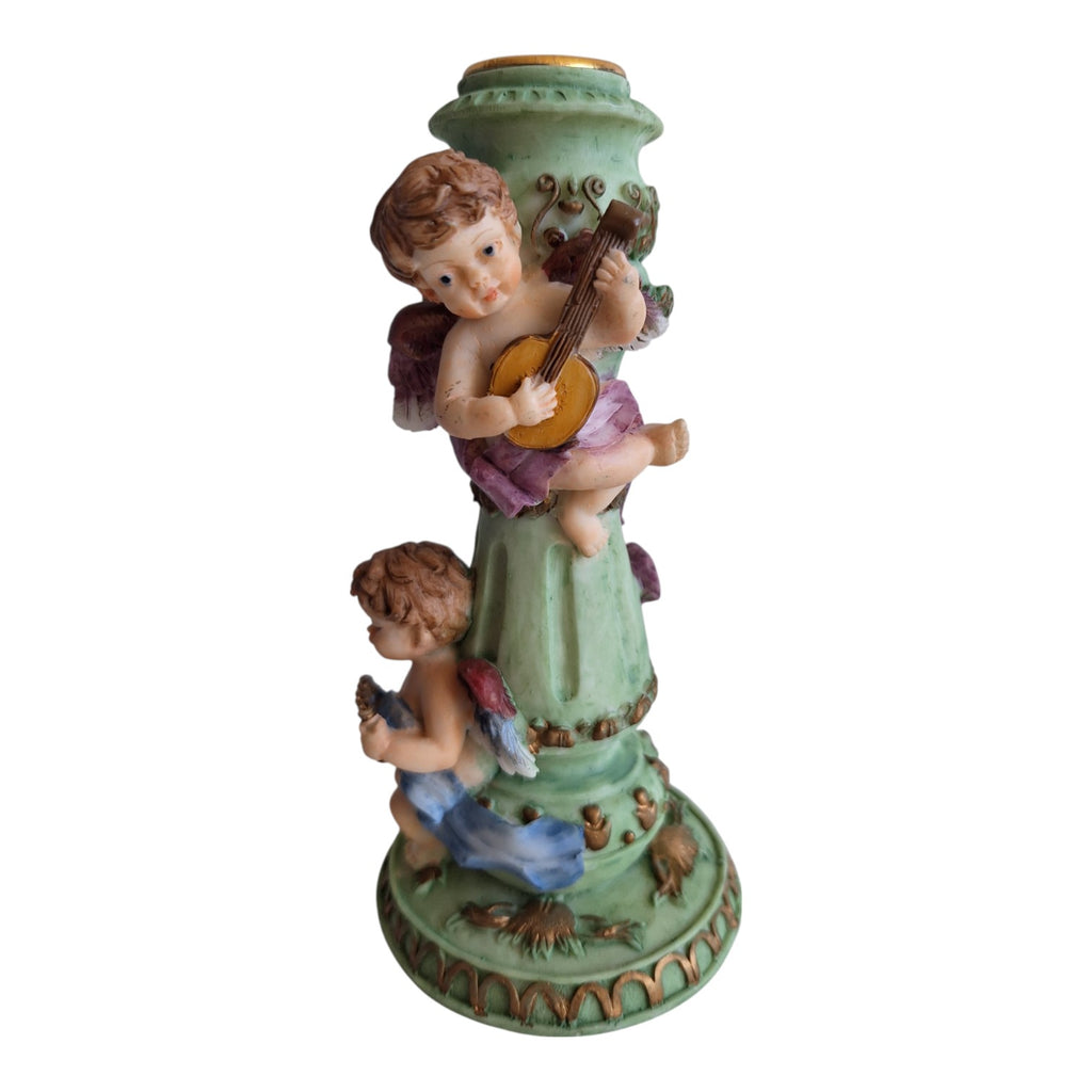 Musik Cupido Kerzenhalter, aus Kunstharz