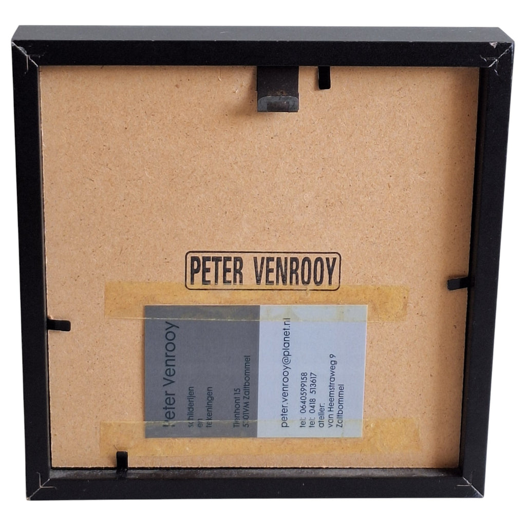 Peter Venrooy – Gerahmtes Aquarell | Stille in der Natur