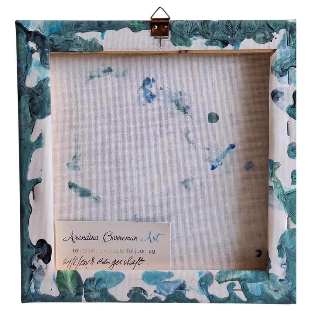 Acrylverf op Doek - Fluid Art van Arendina Borreman