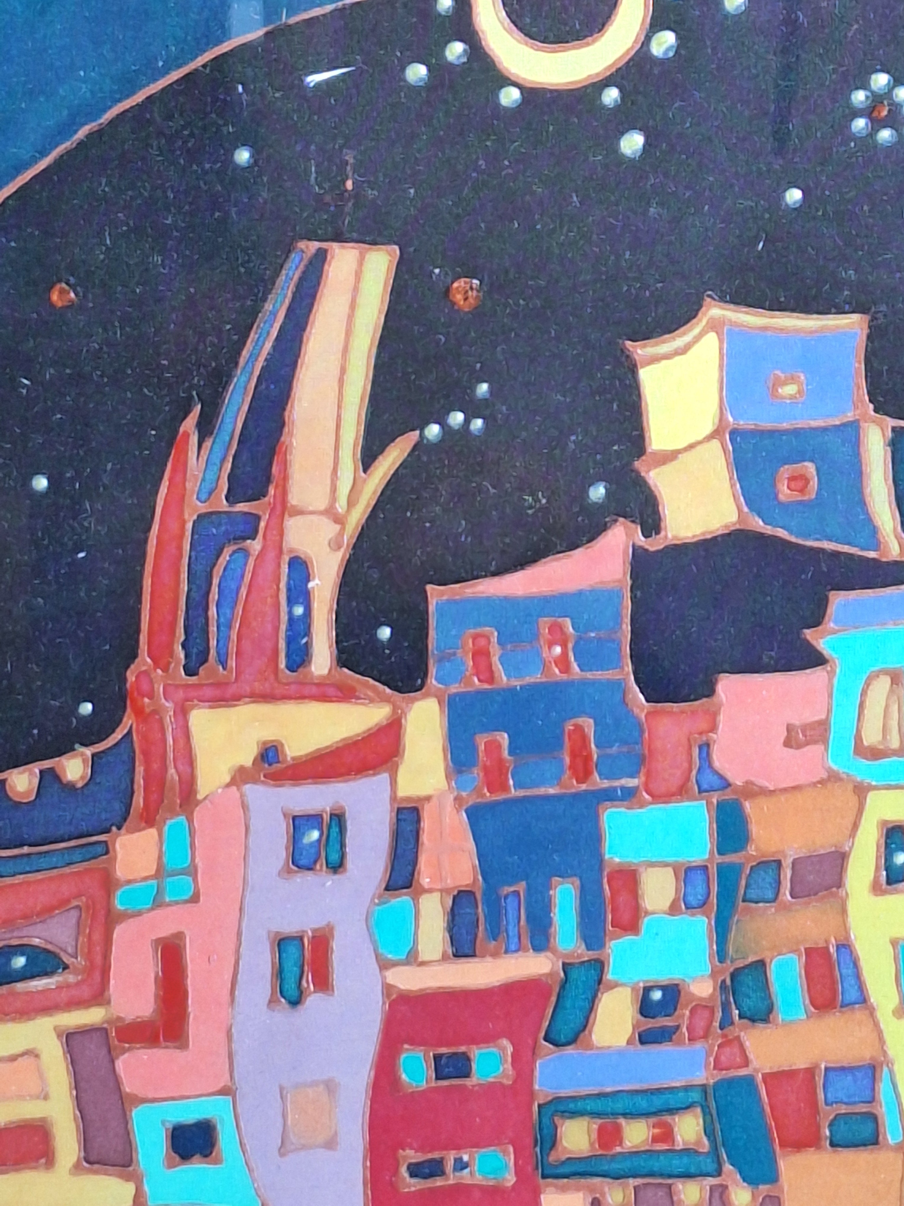 Anna Font – Ingelijst Kunstwerk op Zijde | Neosurrealisme