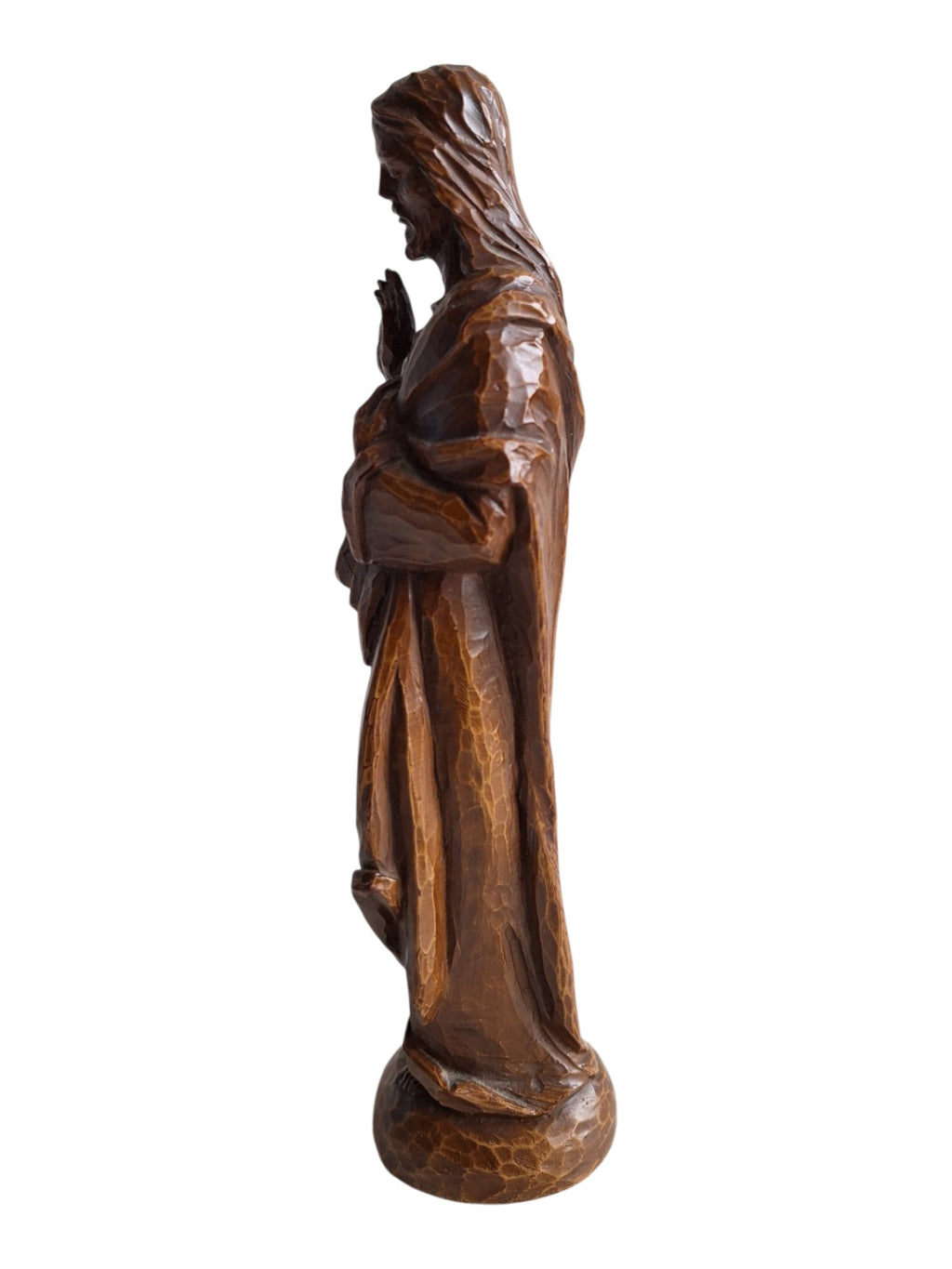 Herz-Jesu-Statue – Kunstharz, 60er-Jahre