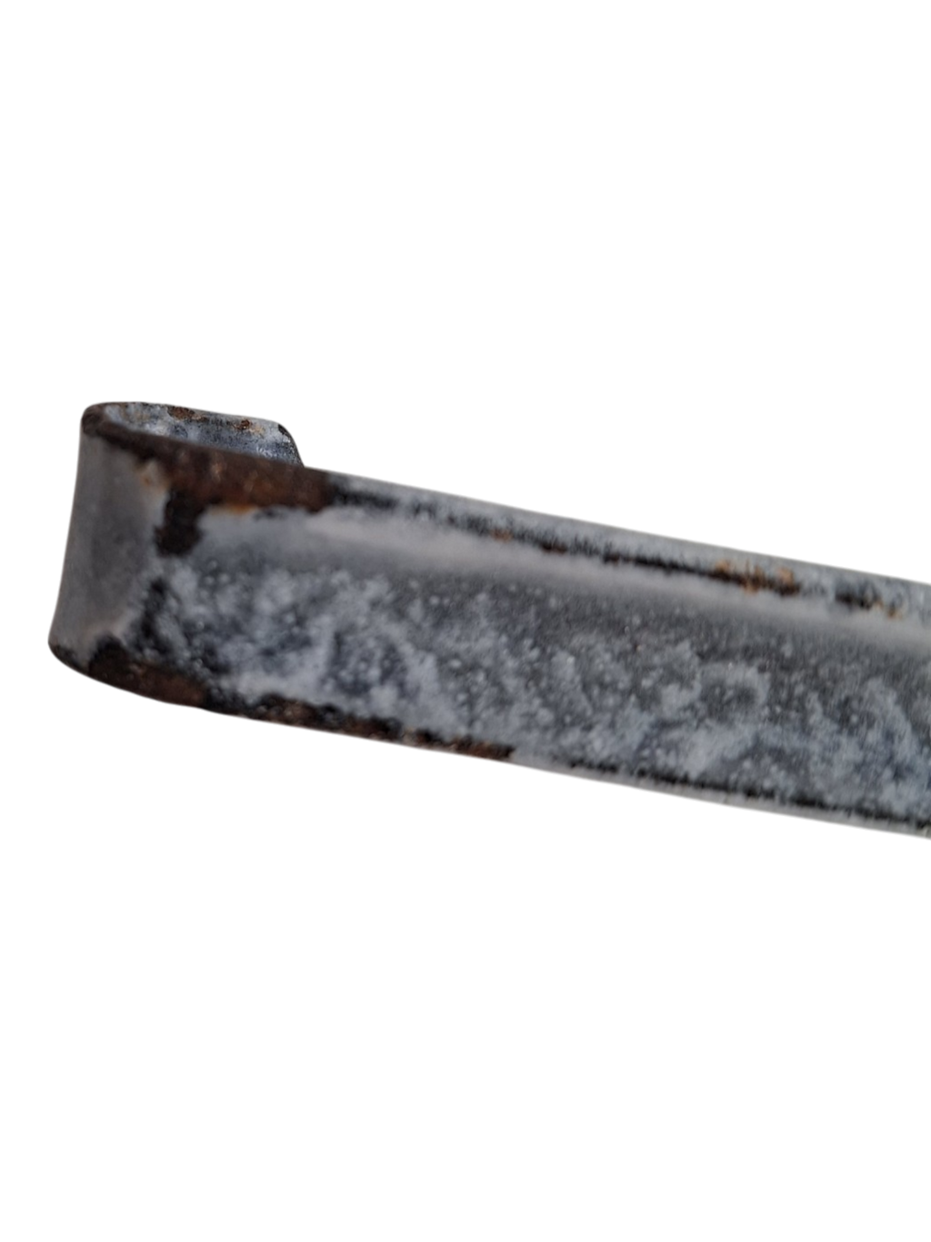 Grau gesprenkeltes Emaille Löffelregal