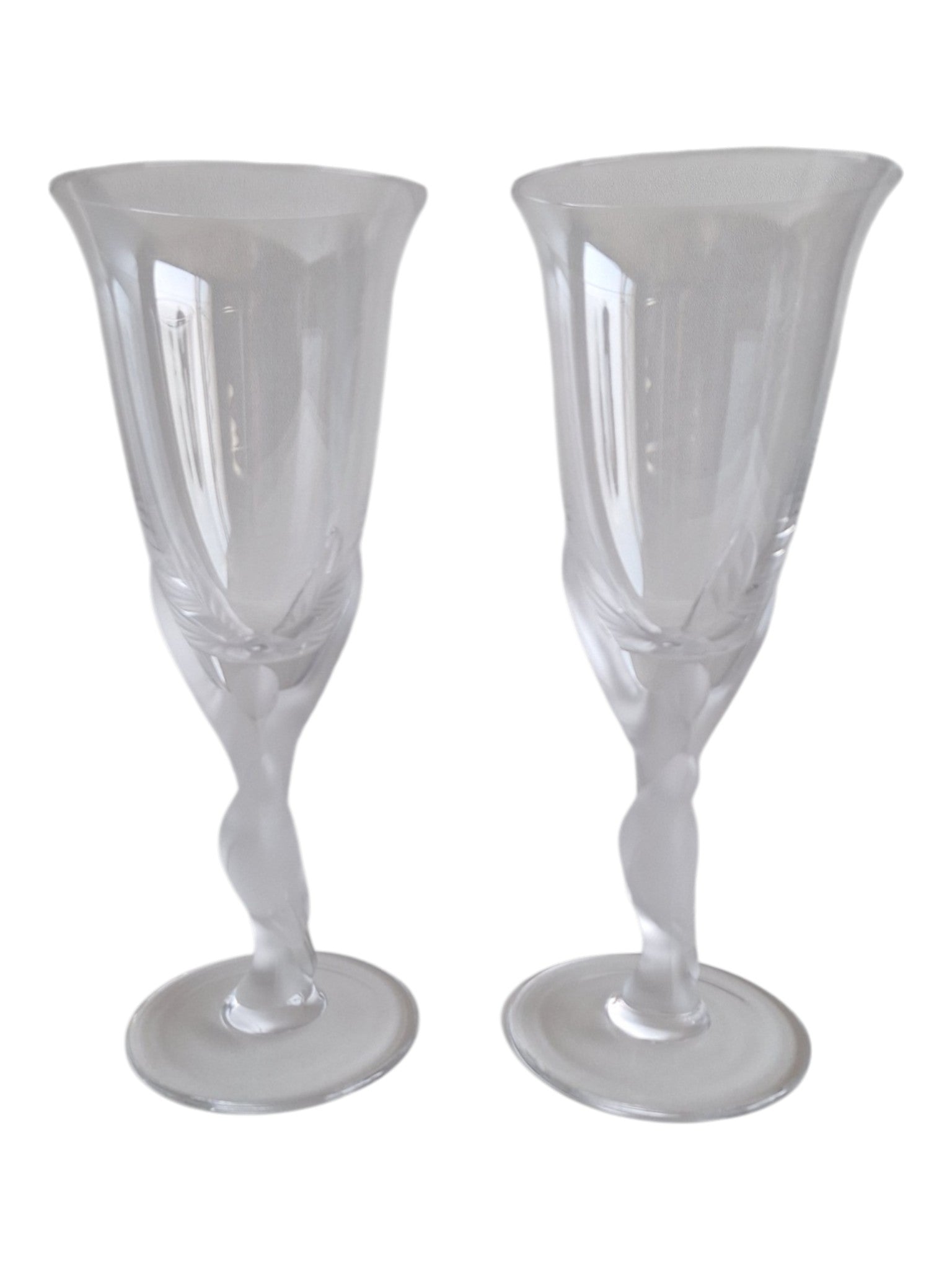 Igor Carl Fabergé 'Kissing Doves' Champagnergläser | 2er-Set | Sammlerstücke