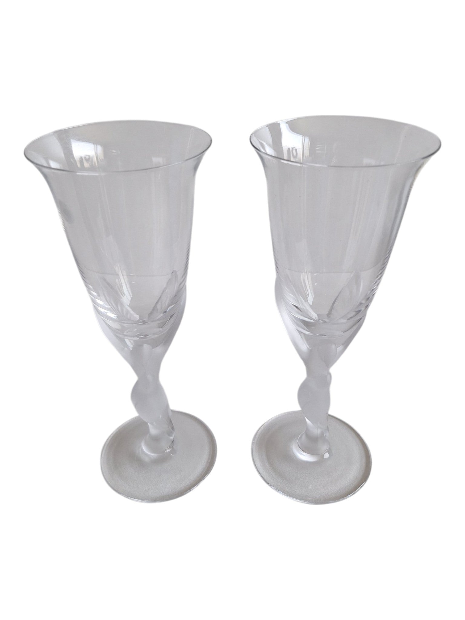 Igor Carl Fabergé 'Kissing Doves' Champagnergläser | 2er-Set | Sammlerstücke