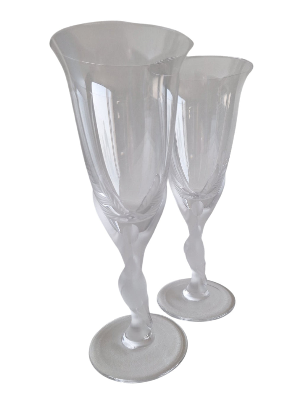 Igor Carl Fabergé 'Kissing Doves' Champagnergläser | 2er-Set | Sammlerstücke