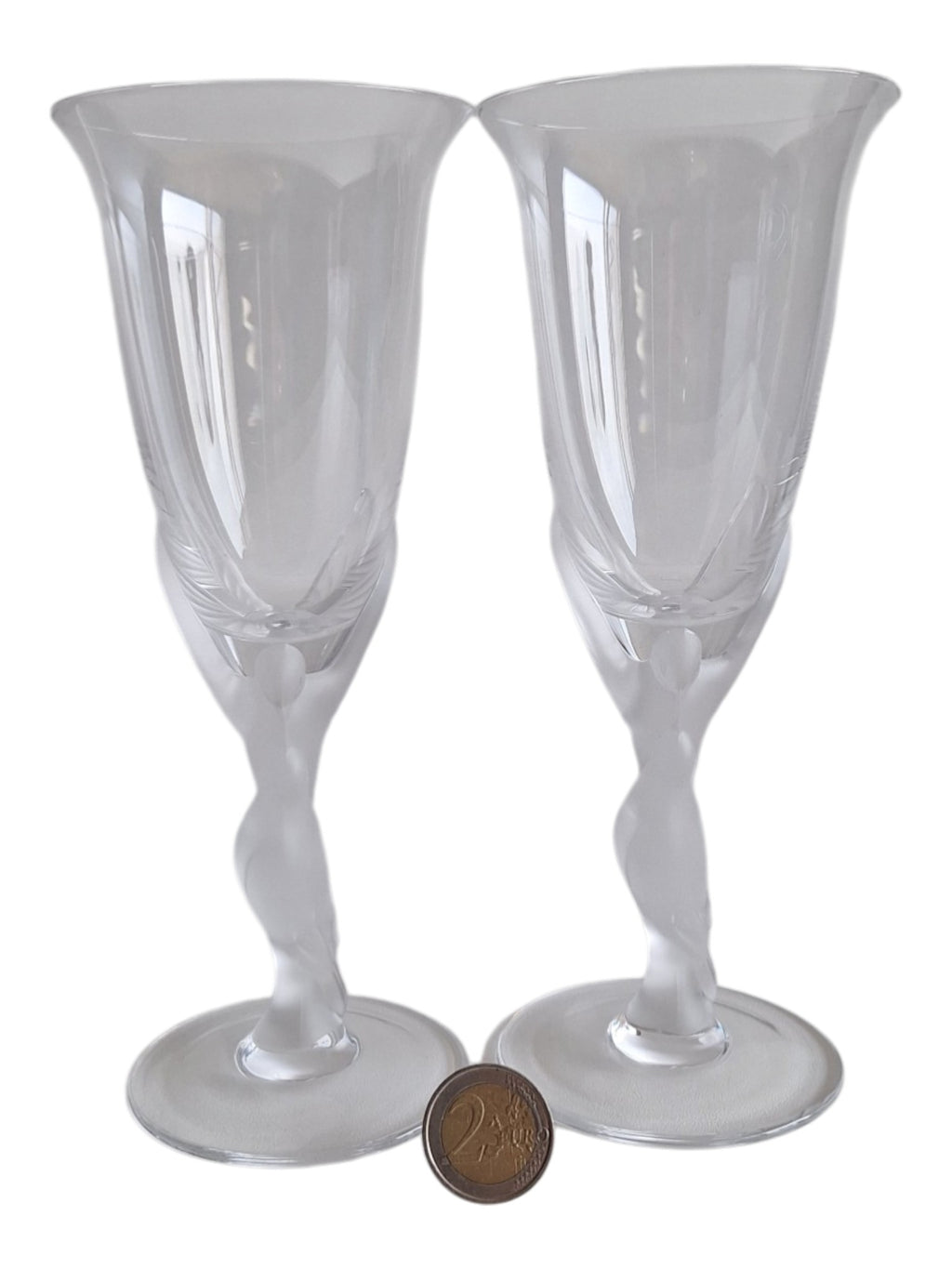 Igor Carl Fabergé 'Kissing Doves' Champagnergläser | 2er-Set | Sammlerstücke