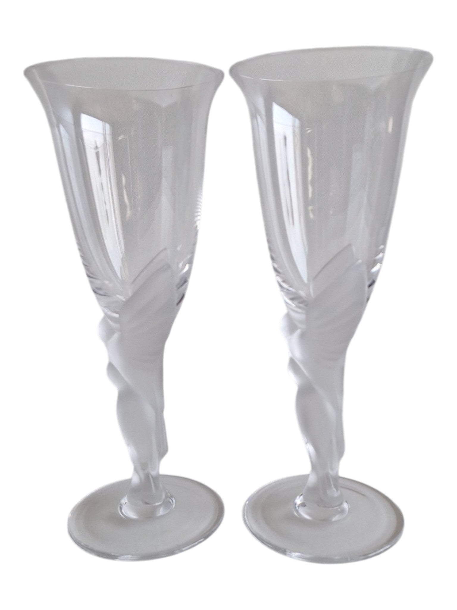 Igor Carl Fabergé 'Kissing Doves' Champagnergläser | 2er-Set | Sammlerstücke