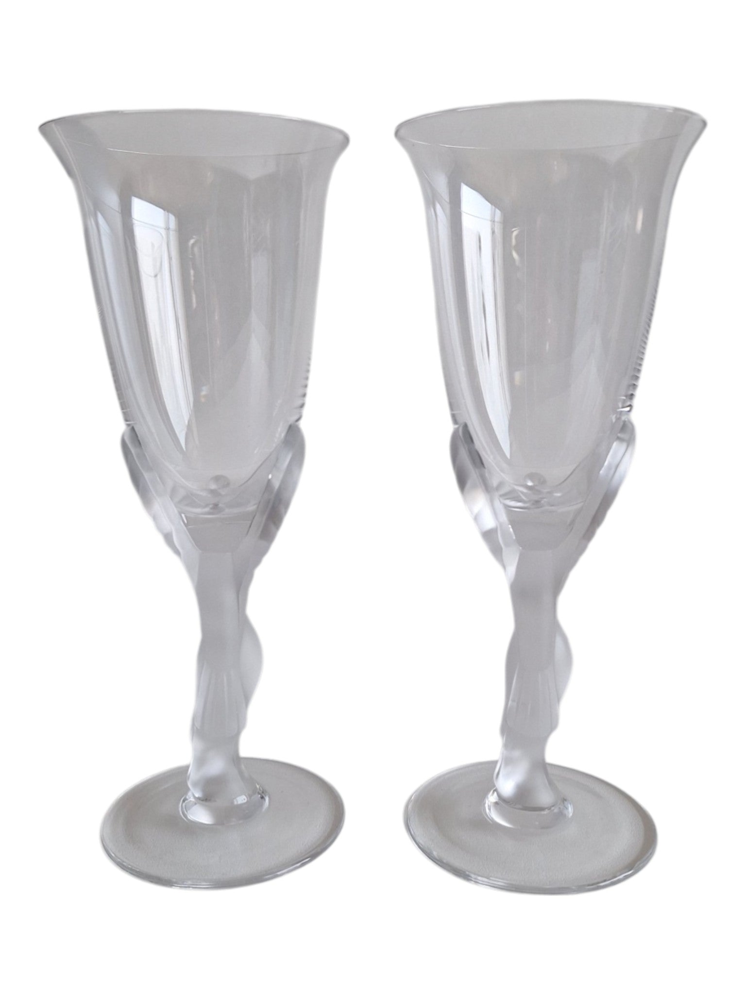 Igor Carl Fabergé 'Kissing Doves' Champagnergläser | 2er-Set | Sammlerstücke