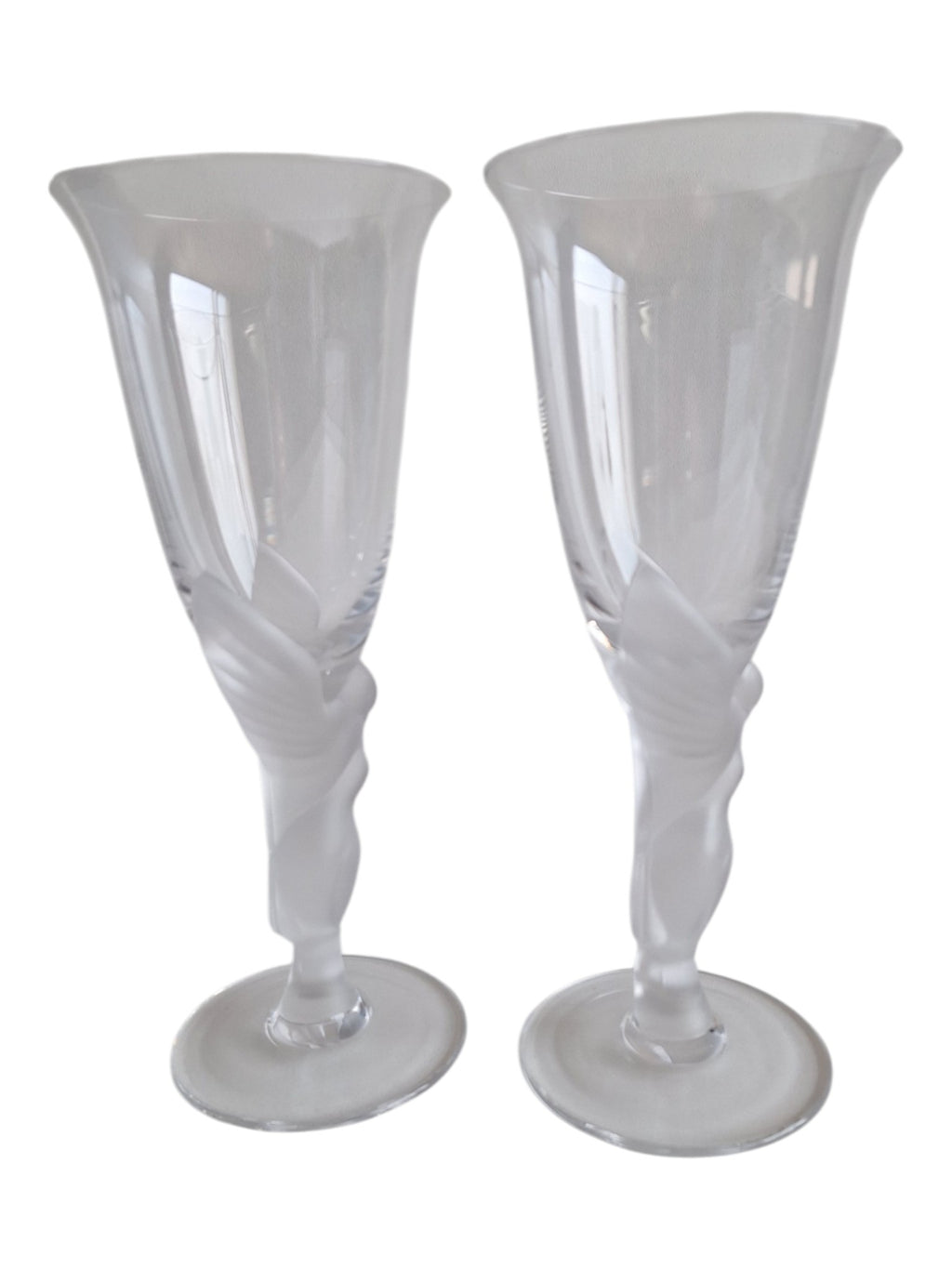 Igor Carl Fabergé 'Kissing Doves' Champagnergläser | 2er-Set | Sammlerstücke