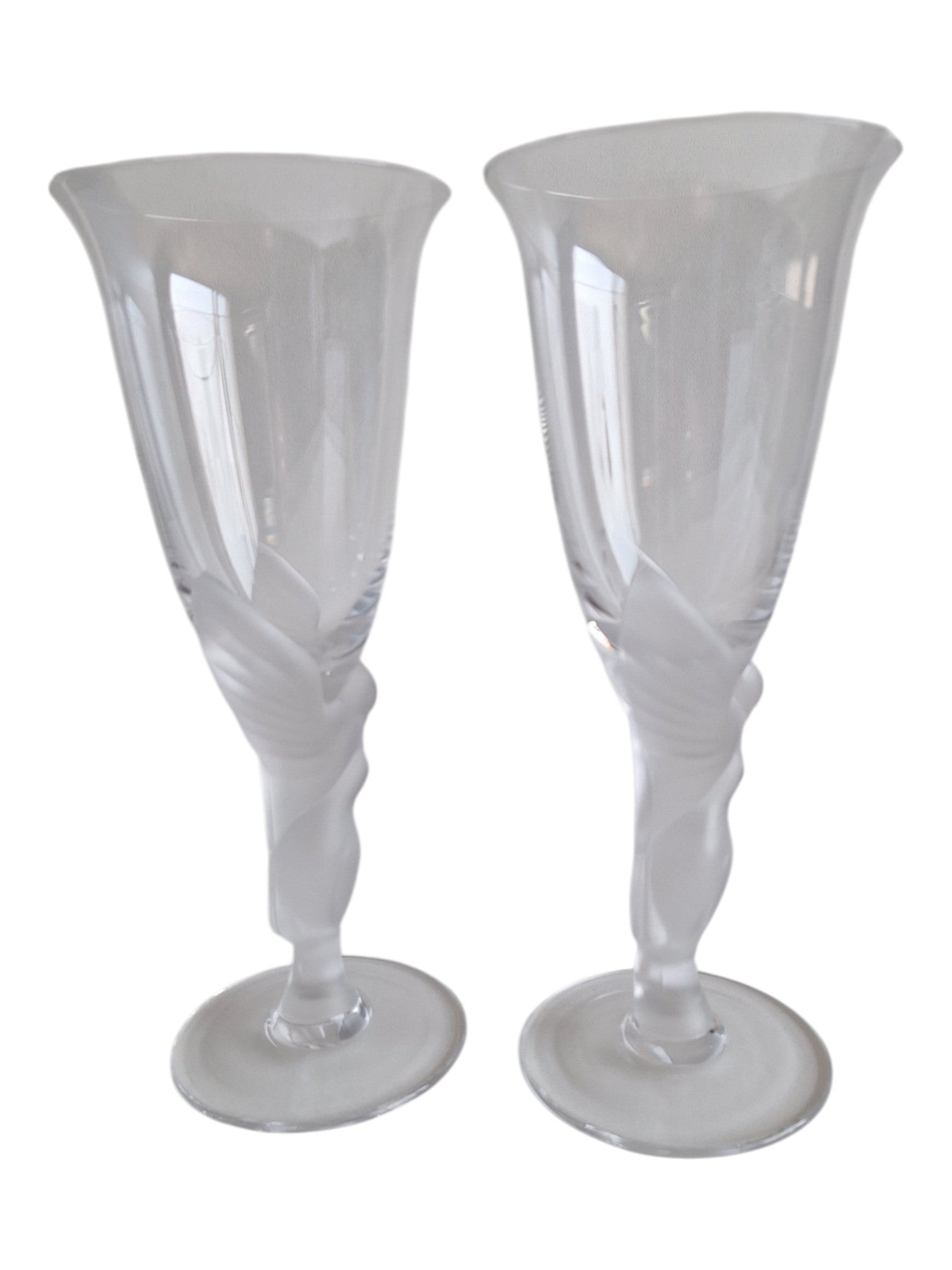 Igor Carl Fabergé 'Kissing Doves' Champagnergläser | 2er-Set | Sammlerstücke