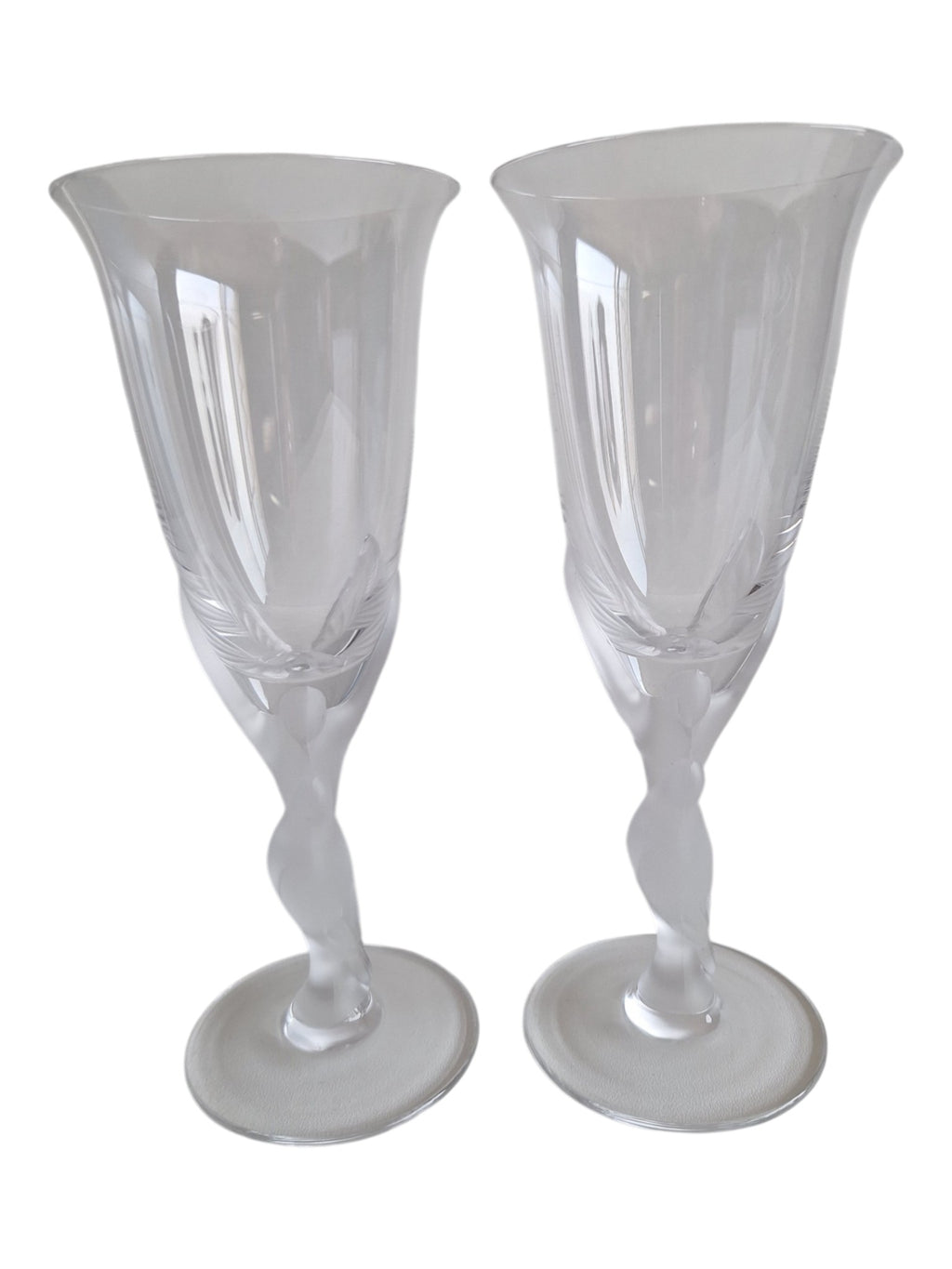 Igor Carl Fabergé 'Kissing Doves' Champagnergläser | 2er-Set | Sammlerstücke