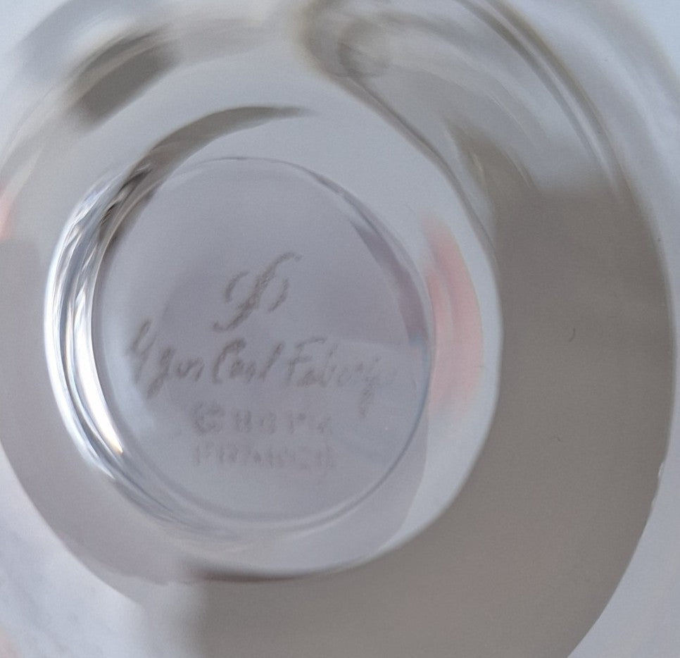 Igor Carl Fabergé 'Kissing Doves' Champagnergläser | 2er-Set | Sammlerstücke