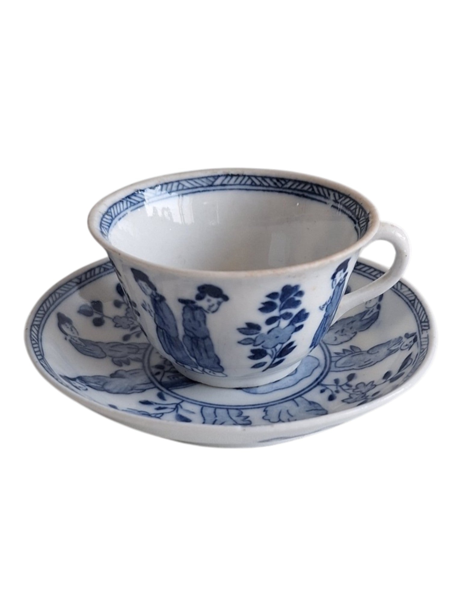 Mosa Lange Lijs Tasse und Untertasse | Maastricht Porzellan | Sammlerstück