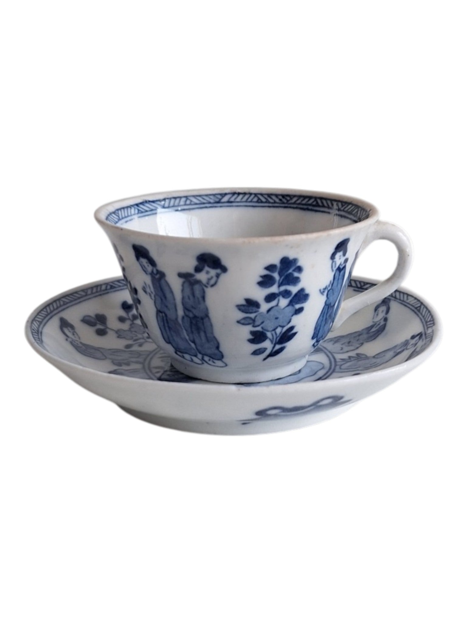 Mosa Lange Lijs Tasse und Untertasse | Maastricht Porzellan | Sammlerstück