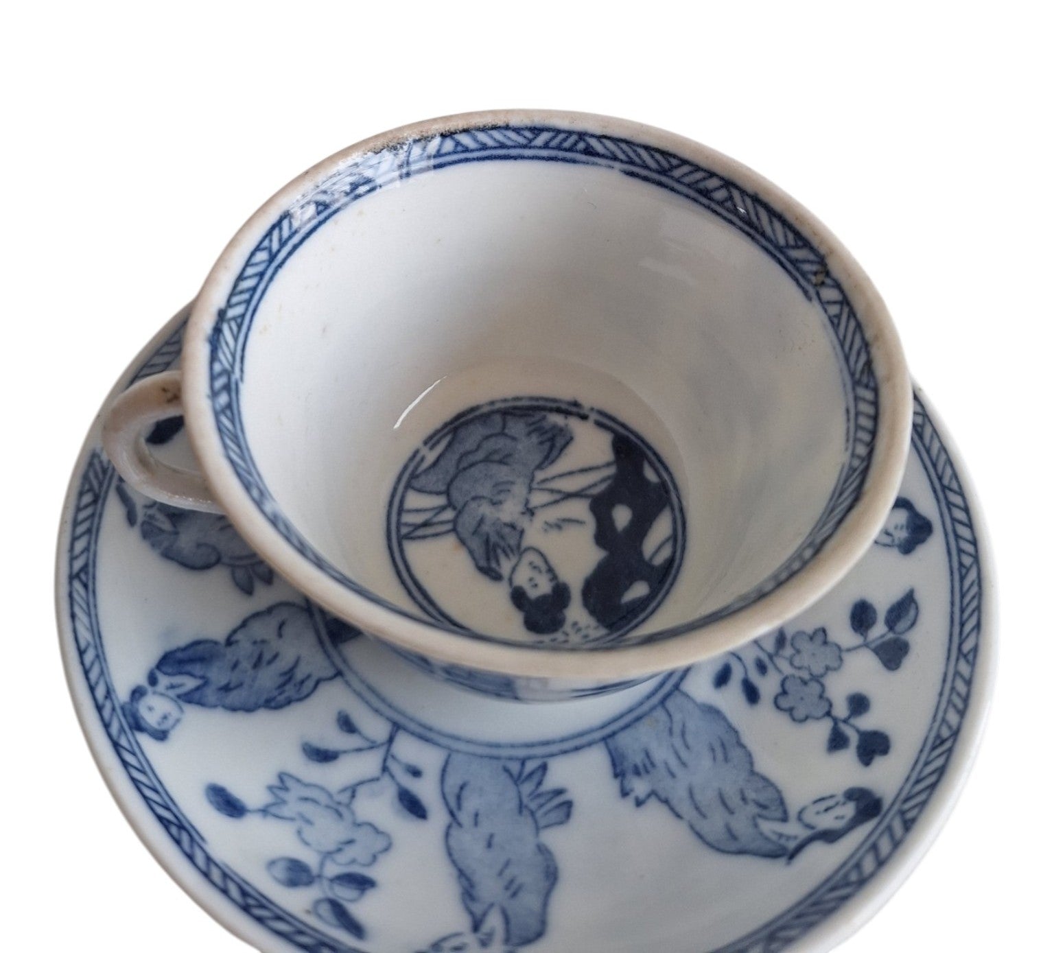 Mosa Lange Lijs Tasse und Untertasse | Maastricht Porzellan | Sammlerstück