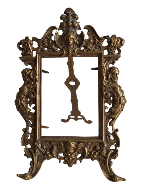 Fotorahmen im französischen Rokoko- oder Jugendstil