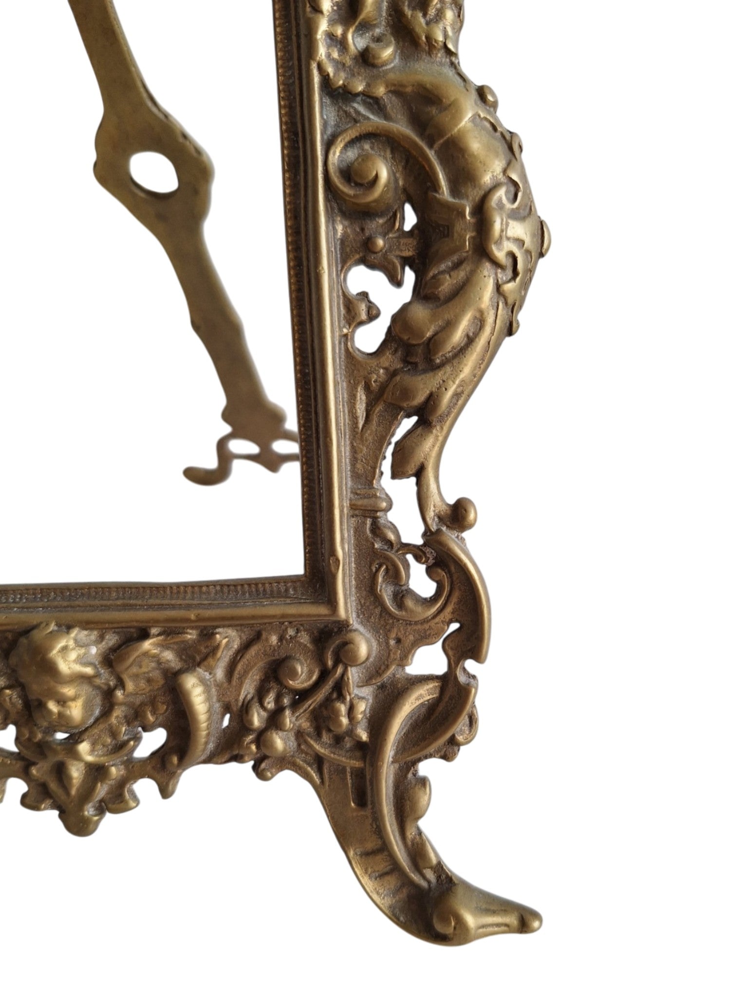 Fotorahmen im französischen Rokoko- oder Jugendstil