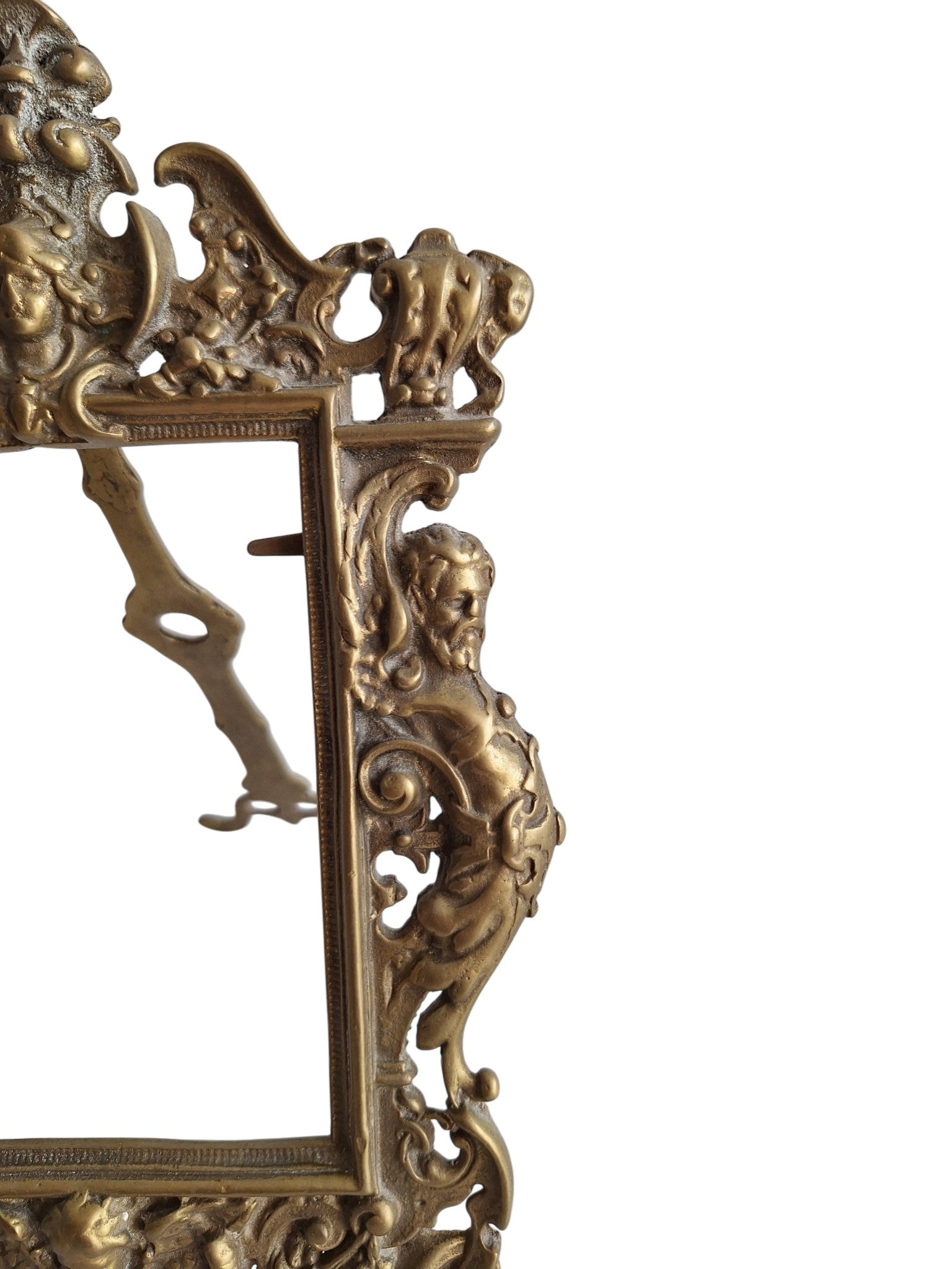 Fotorahmen im französischen Rokoko- oder Jugendstil