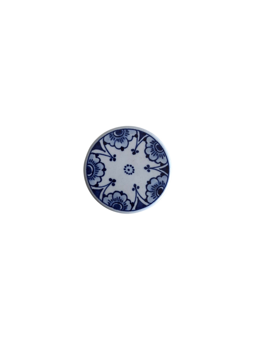 Royal Delft Delfter Blau Pillendose | Meistermaler S.J.A. Rinsma | Jahresbuchstabe DS 1998