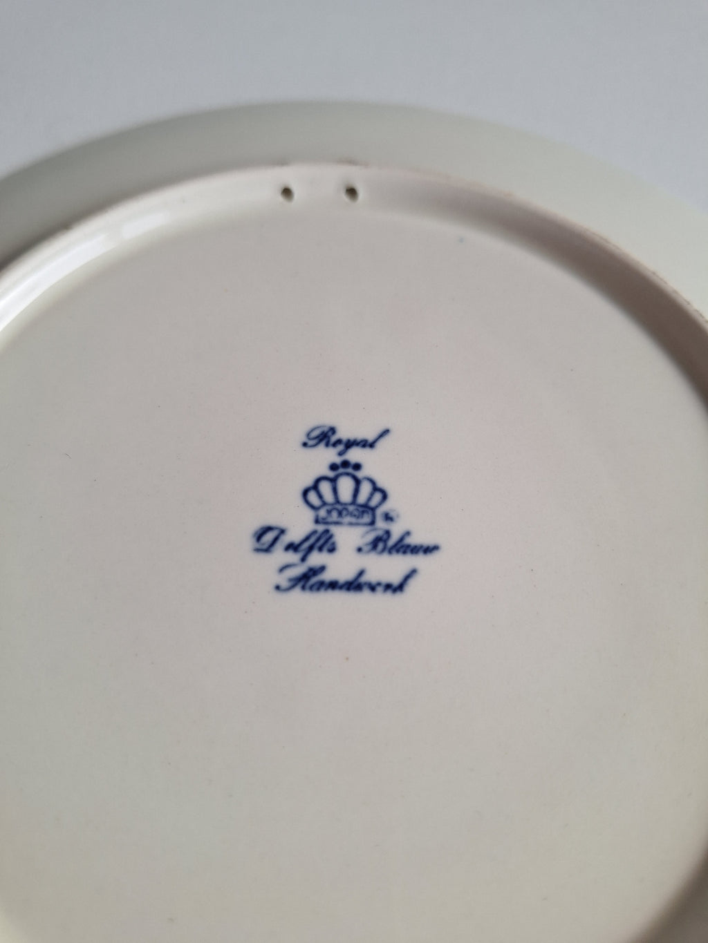 Royal Delft Wandteller Jahreszeiten Winter | Delfter Blau Handarbeit