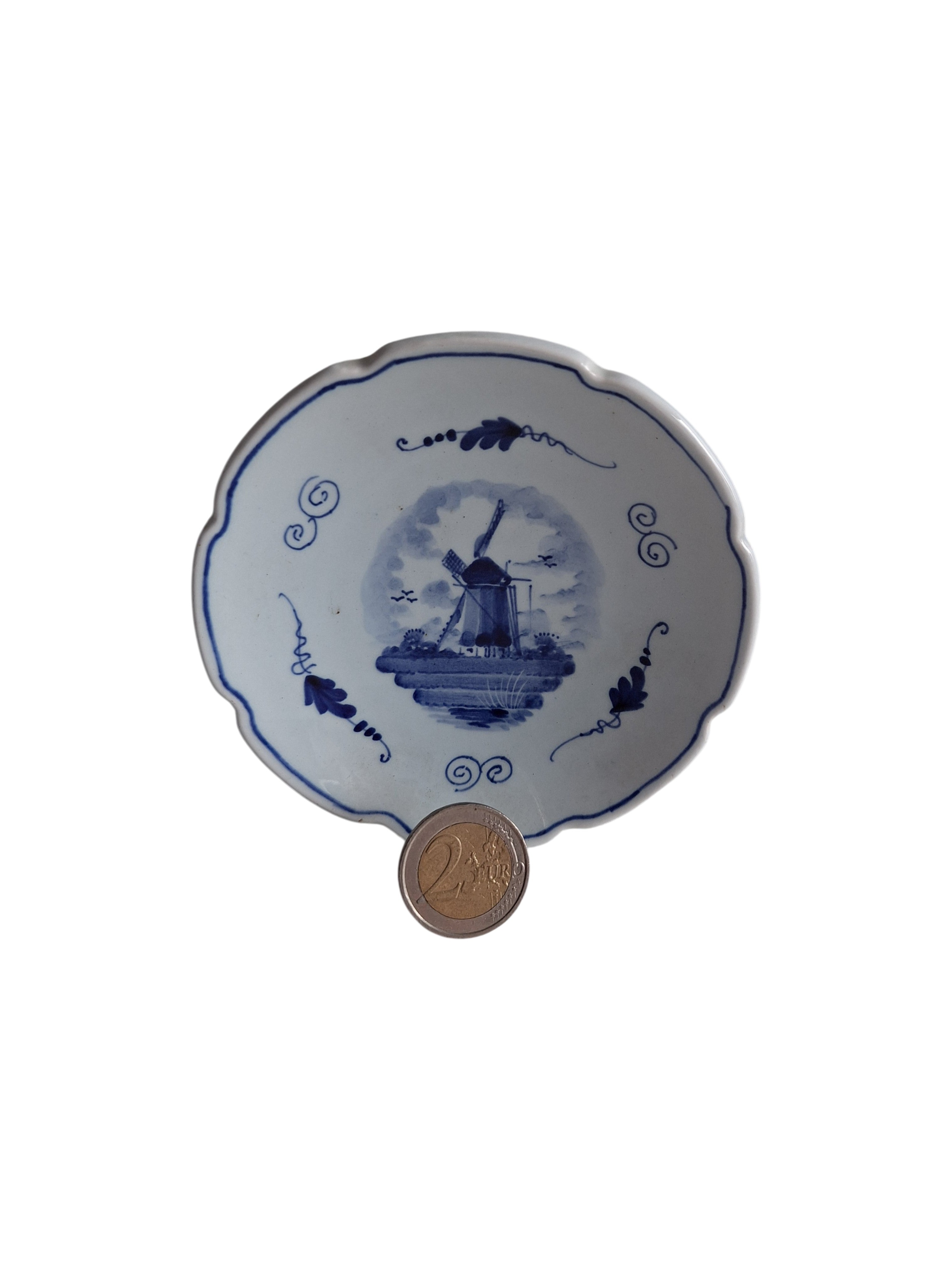 Delft Blau Schälchen | Plateelbakkerij Schoonhoven | Handbemalt 40er Jahre