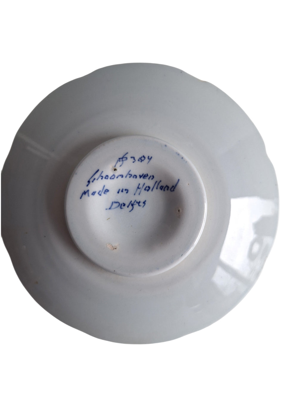 Delft Blau Schälchen | Plateelbakkerij Schoonhoven | Handbemalt 40er Jahre