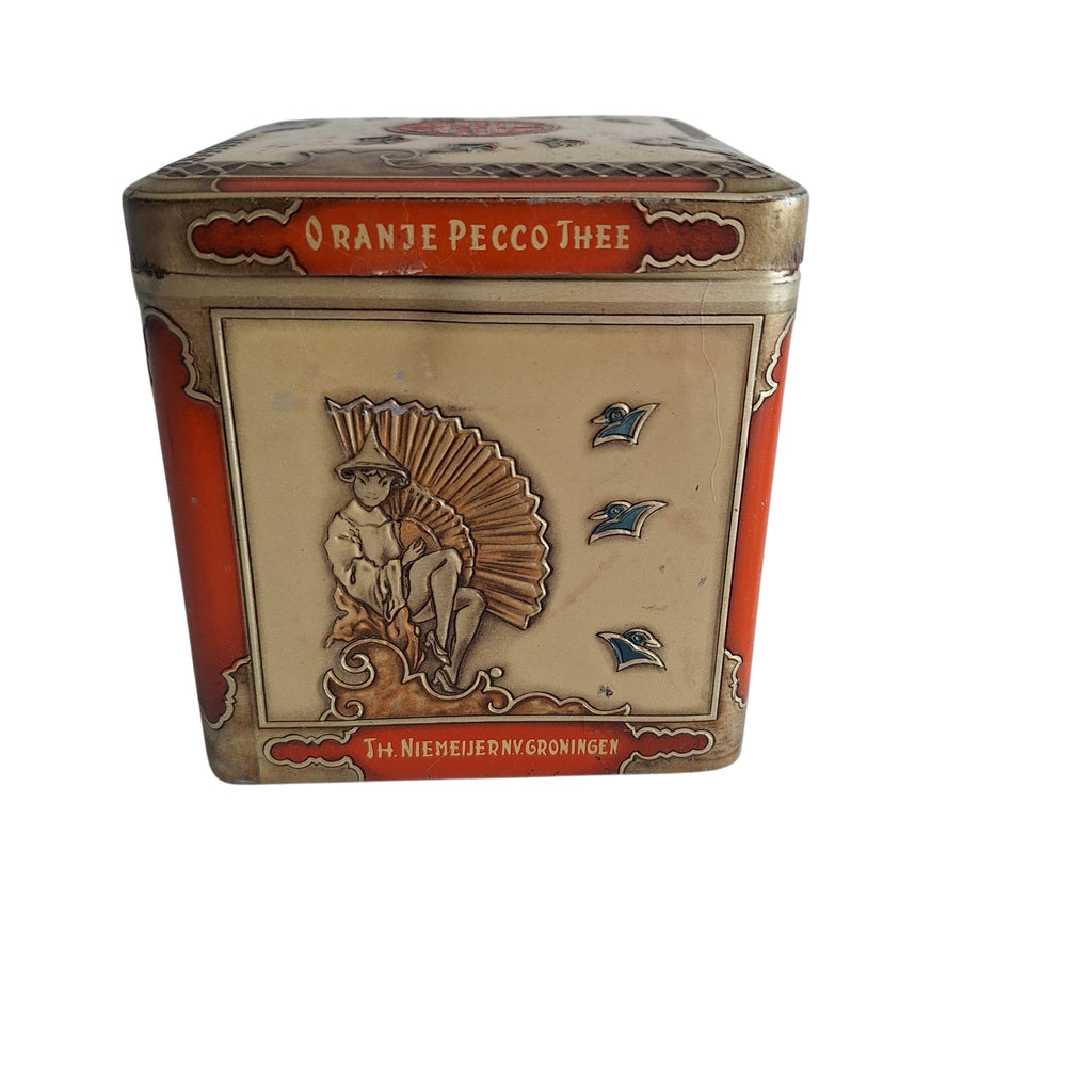 Vintage tin from Th. Niemeijer LTD from the Netherlands, 1920-1940
