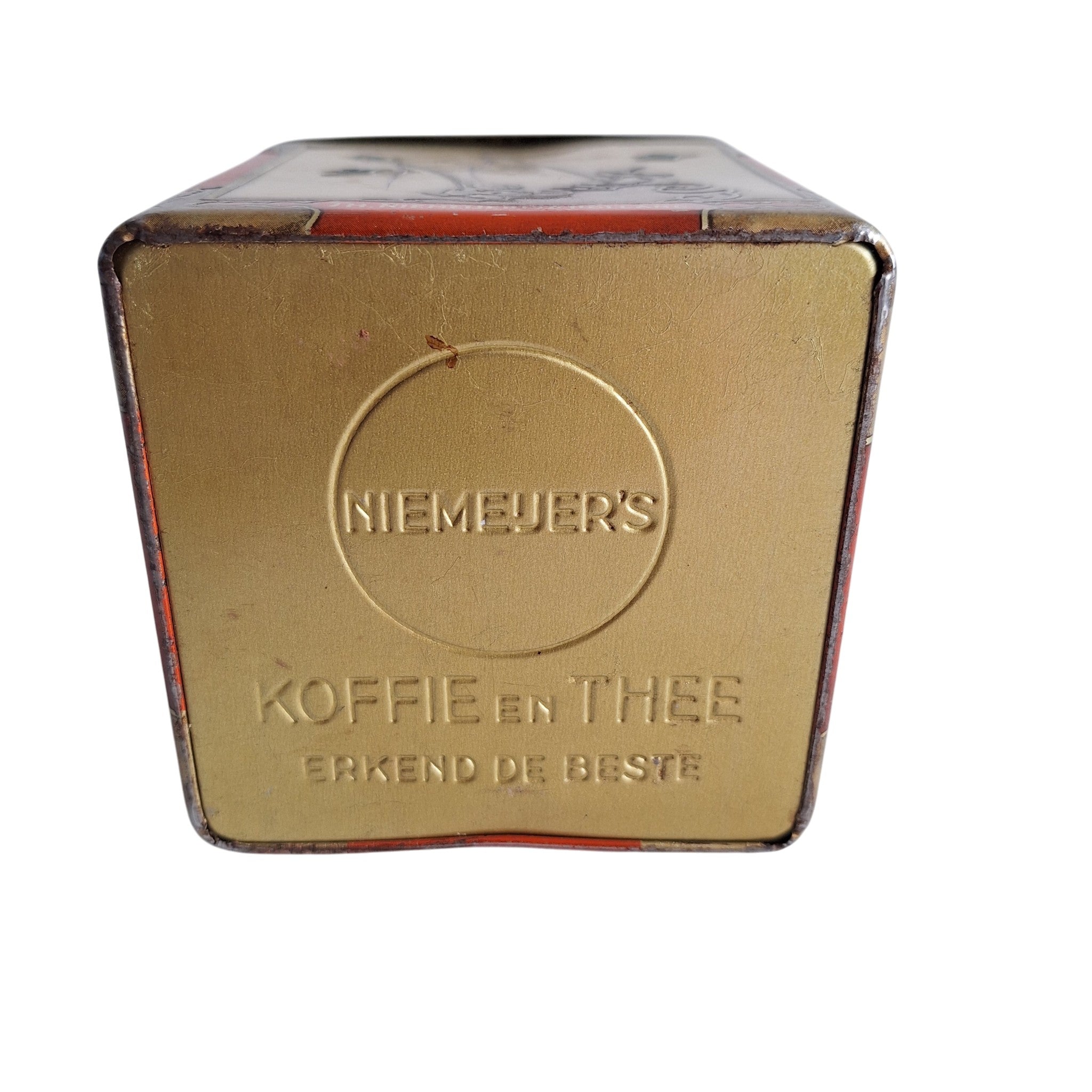 Vintage tin from Th. Niemeijer LTD from the Netherlands, 1920-1940