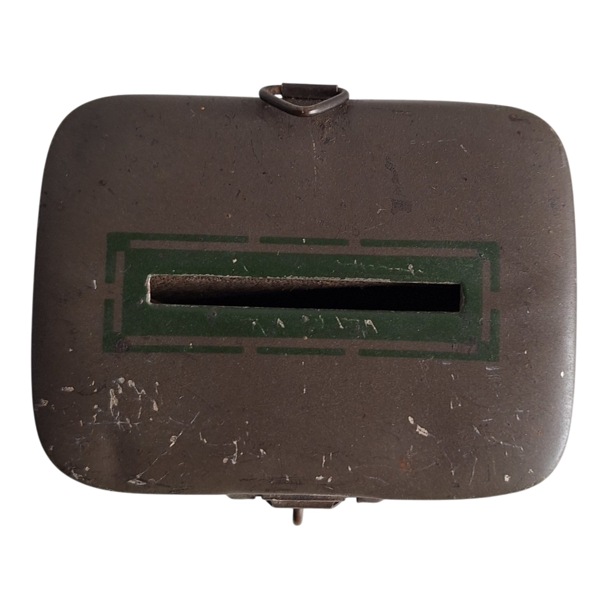 Metallene Spendendose Freie Universität Amsterdam 1937 — 100-jähriges Bestehen