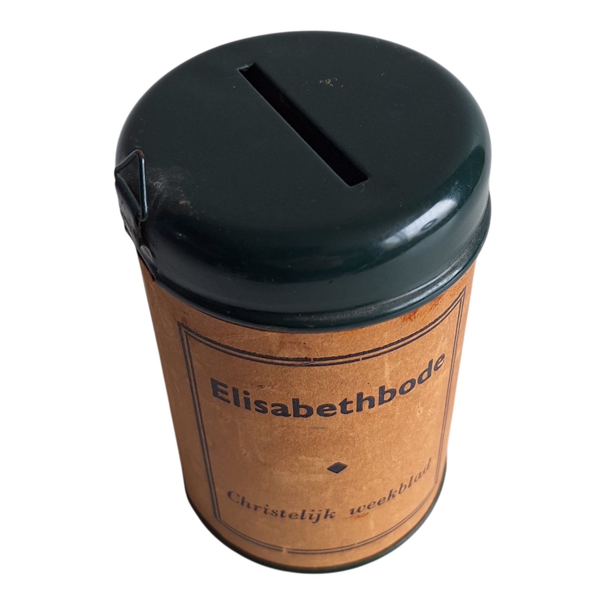 Metall-Sammelbüchse Elisabethbode — Christliches Wochenblatt Fundraising