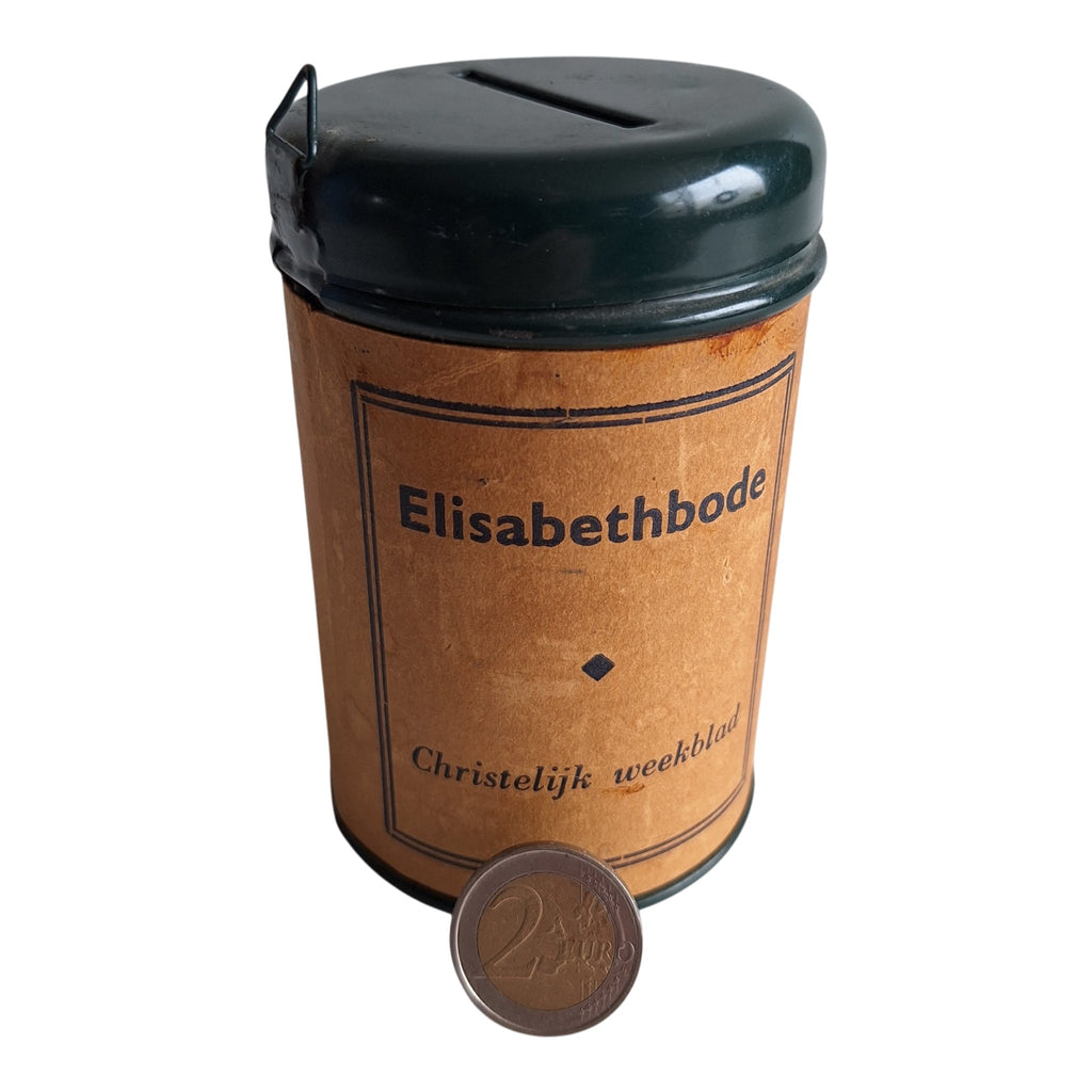 Metall-Sammelbüchse Elisabethbode — Christliches Wochenblatt Fundraising