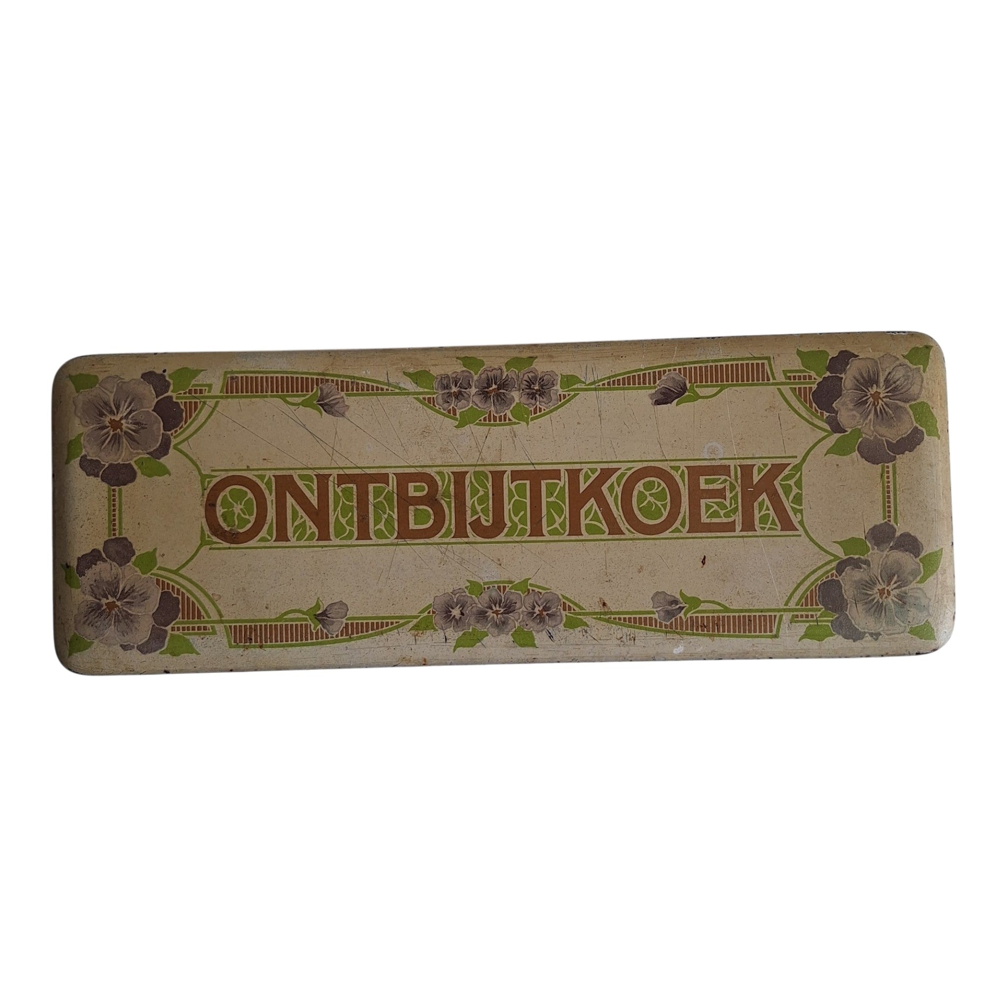 Niederländische Ontbijtkoek-Dose Art Déco ca. 1931