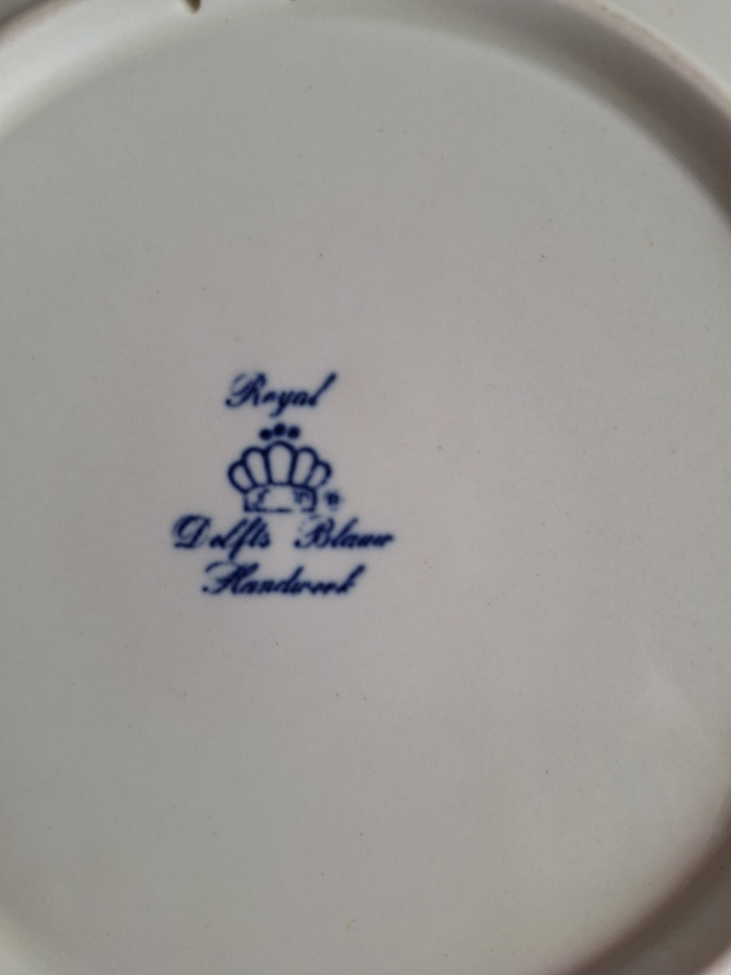 Royal Delfts Blauw Wandbord – Nederlands Landschap, Vier Jaargetijden Serie