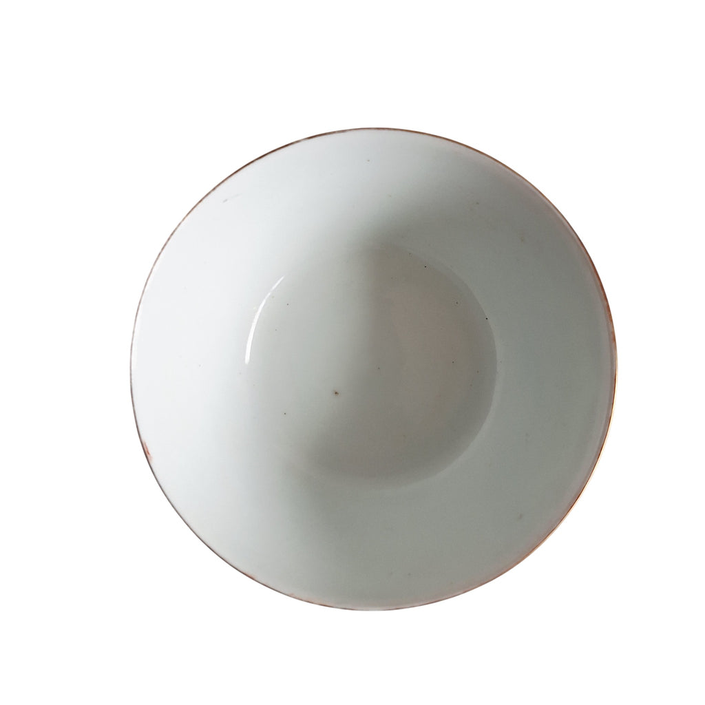 Set of 6 Chinese Café au Lait Bowls – Batavia Porcelain, Qianlong period