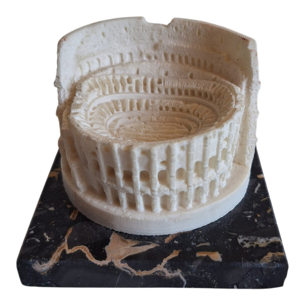 Colosseum Miniatuur - Souvenir op Zwart Marmeren Sokkel