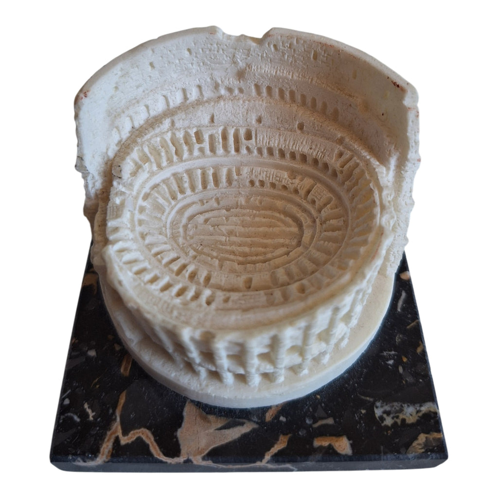Colosseum Miniatuur - Souvenir op Zwart Marmeren Sokkel