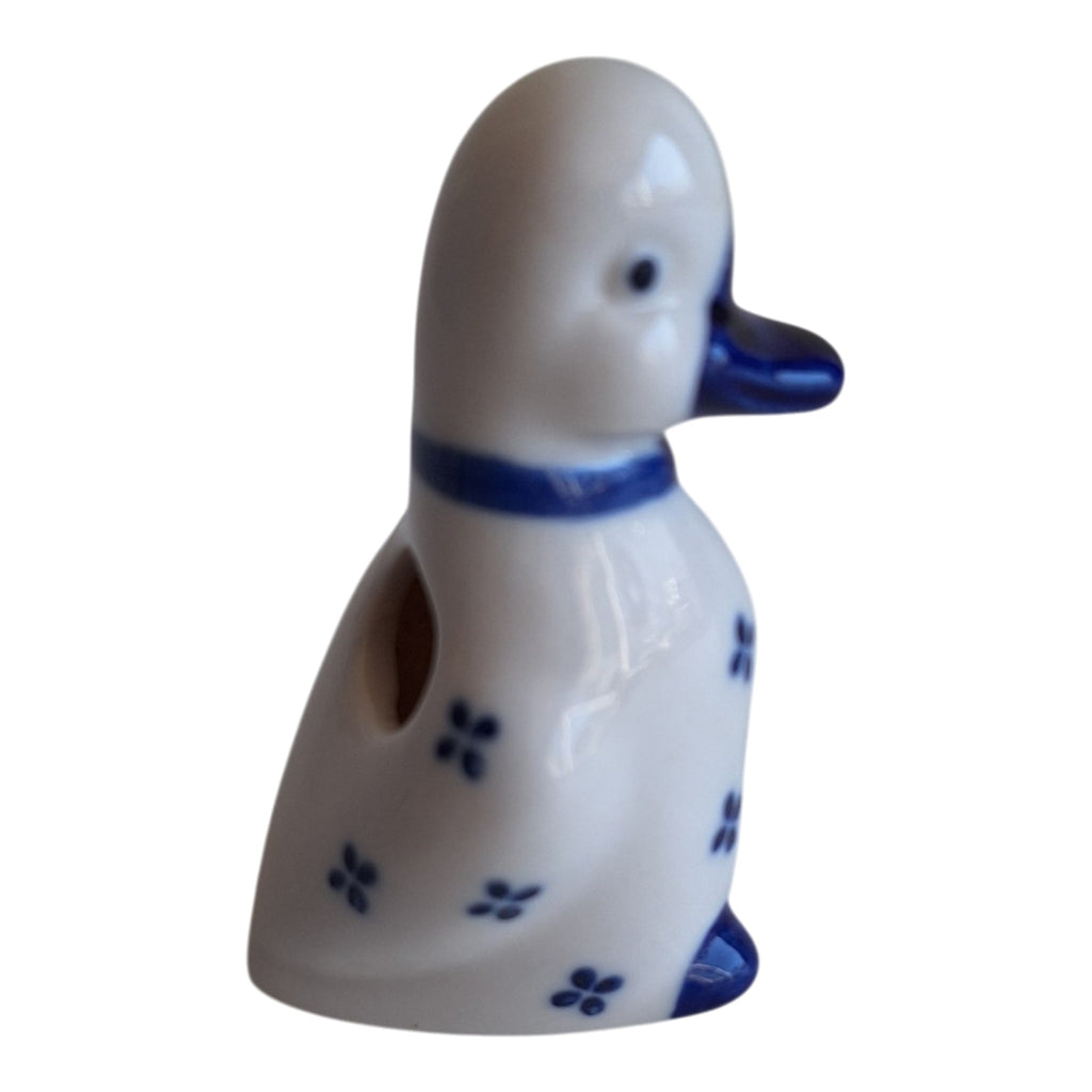 Delfts Blauw Eendje - Keramiek Tandenstokerhouder