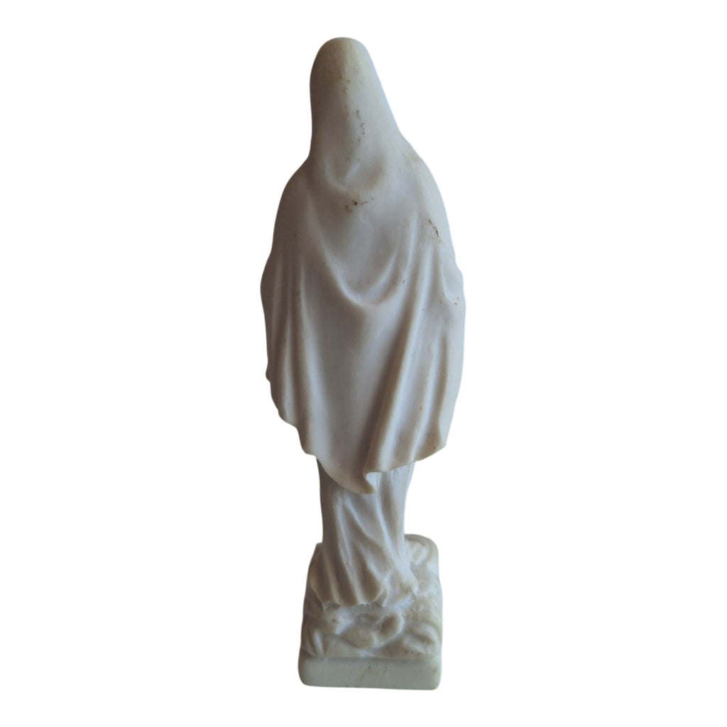 Maria van Medjugorje Beeldje - Ivoorkleurig Albast