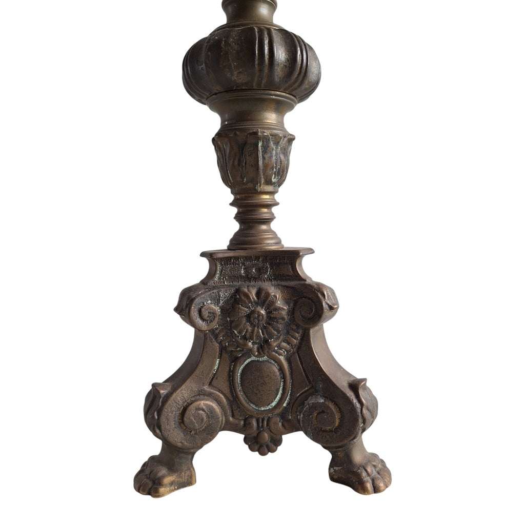 Antique merchant's scale with bronze fittings – Kerala, India, 19th century