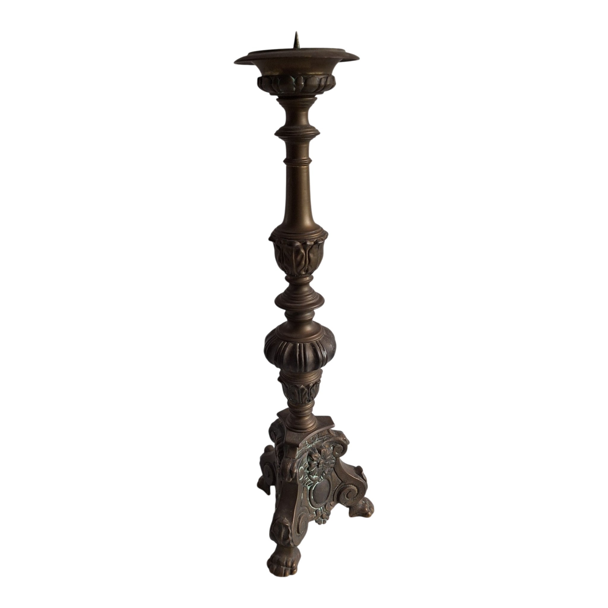 Antique merchant's scale with bronze fittings – Kerala, India, 19th century