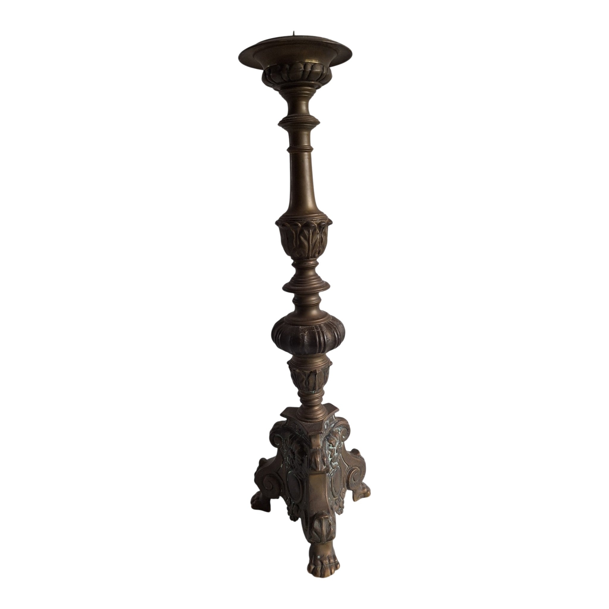 Antique merchant's scale with bronze fittings – Kerala, India, 19th century
