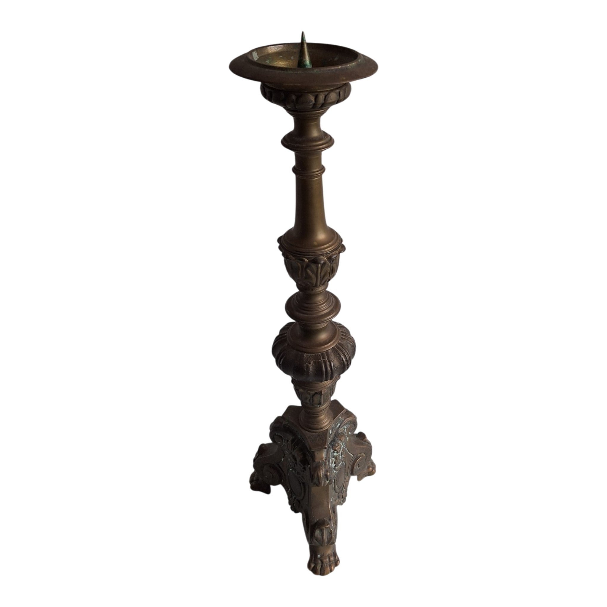 Antique merchant's scale with bronze fittings – Kerala, India, 19th century