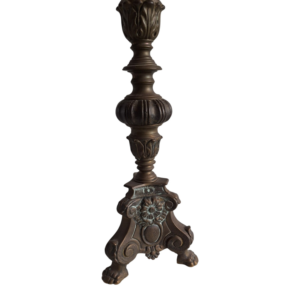 Antique merchant's scale with bronze fittings – Kerala, India, 19th century