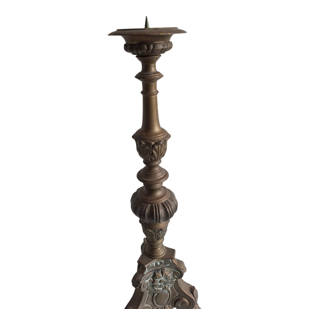 Antique merchant's scale with bronze fittings – Kerala, India, 19th century